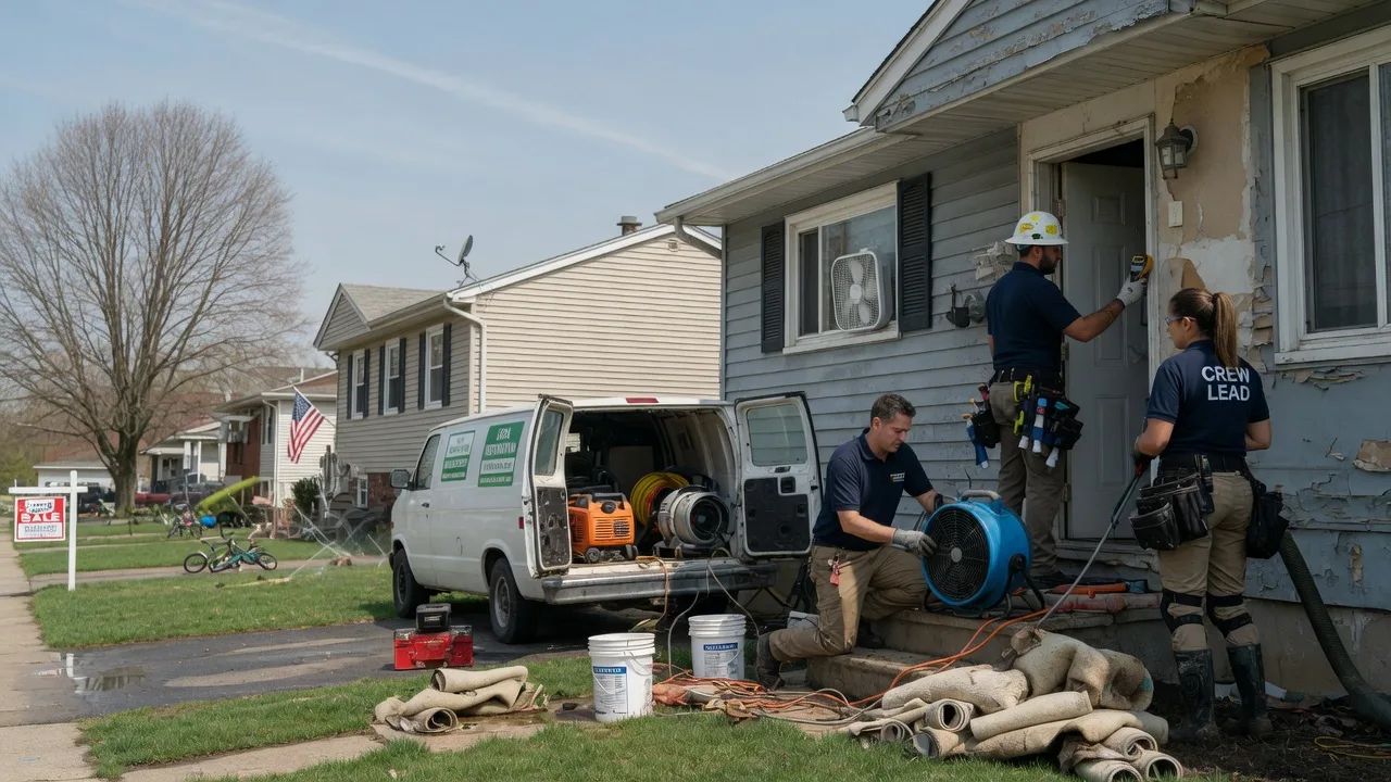 Flood Cleanup in Jasonville, IN near me