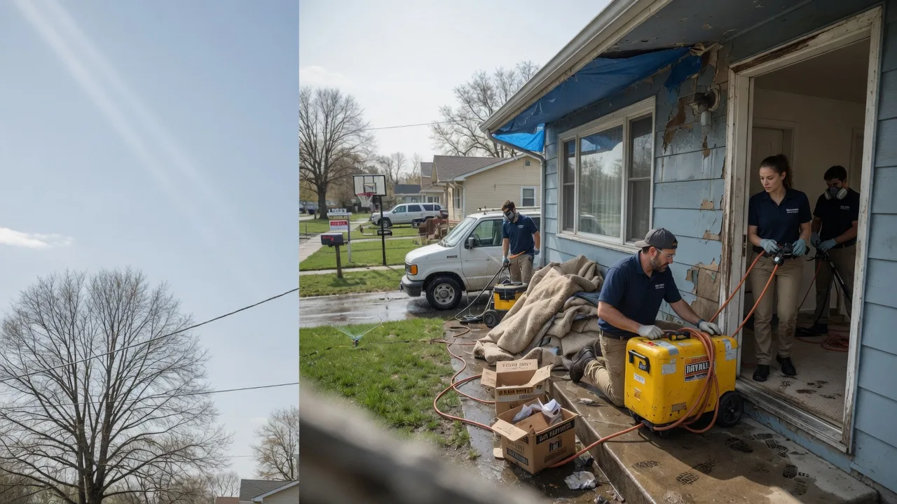Basement Flood Cleanup in Jasonville, IN near me